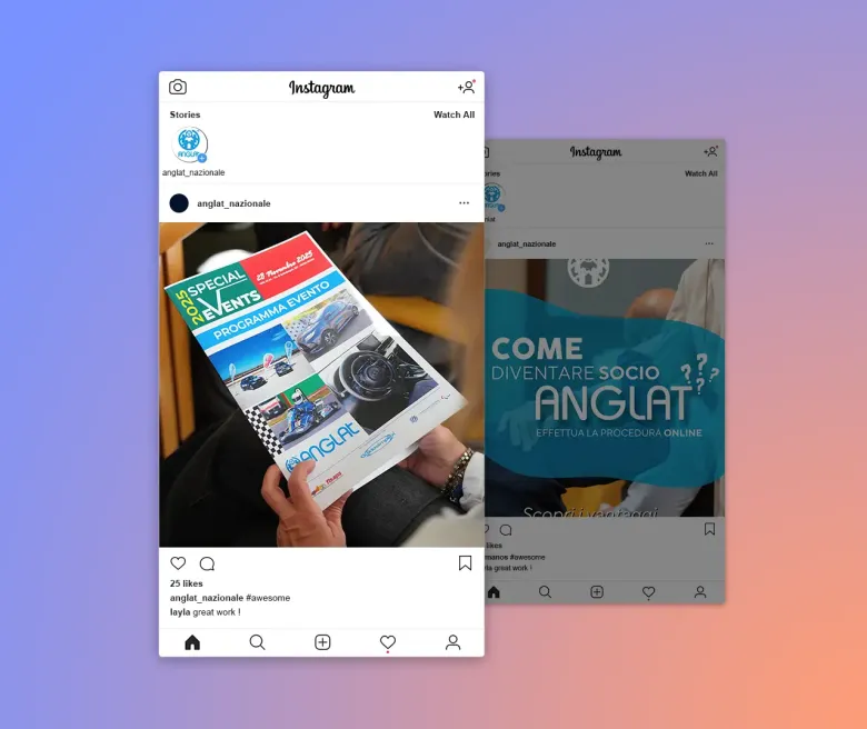 ANGLAT Nazionale | Case study gestione social e Meta Ads