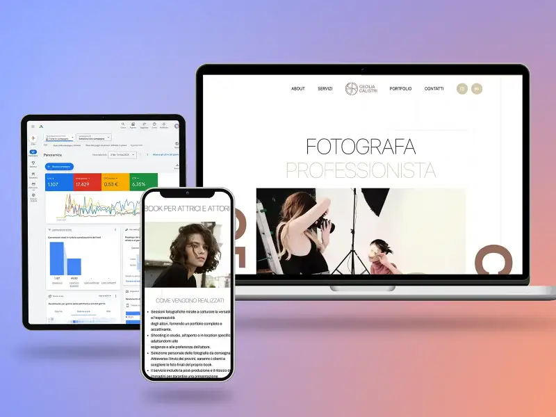 Portfolio, Realizzazione siti web, Gestione social media, Progettazione brand identity, Gestione marketing digitale, Consulenza informatica, Assistenza informatica, Tastiere Digitali, Roma Portfolio - I Nostri Progetti